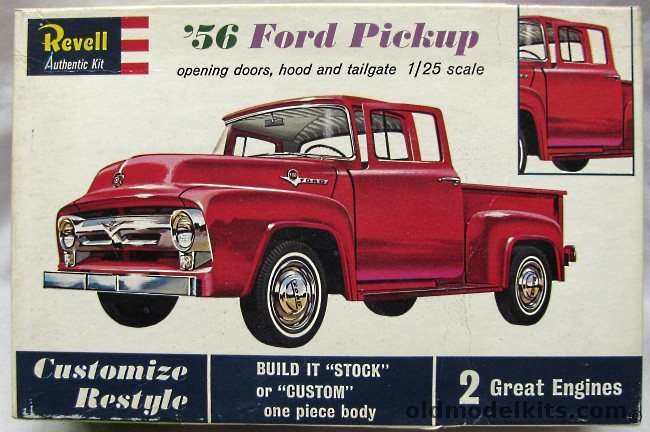 Revell 1/25 1956 Ford Pickup Truck, H1283-198 plastic model kit